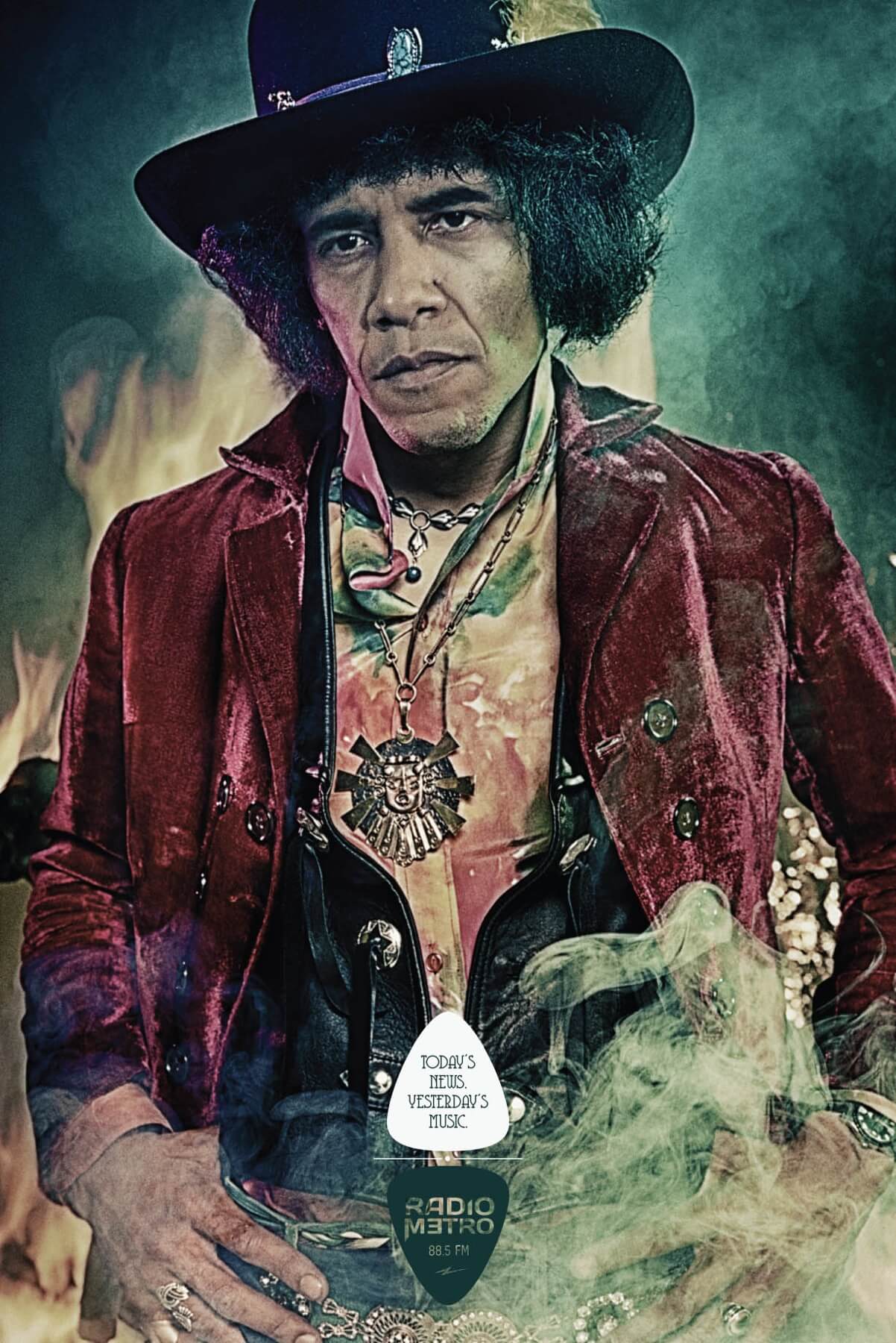¿Imaginas un Obama Hendrix?